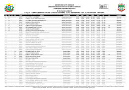 ESTADO DE MATO GROSSO UNIVERSIDADE DO ESTADO DE
