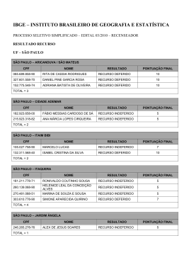 (Resultado de recurso São Paulo)