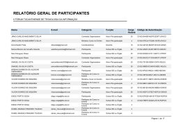 II F&oacute;rum Tocantinense de Tecnologia da Informa&ccedil;&atilde;o