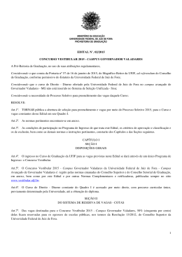 Direito &ndash; Governador Valadares