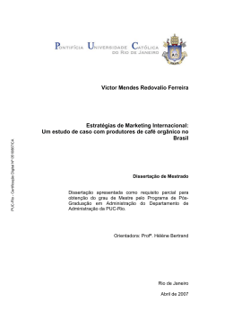 Victor Mendes Redovalio Ferreira Estrat&eacute;gias de