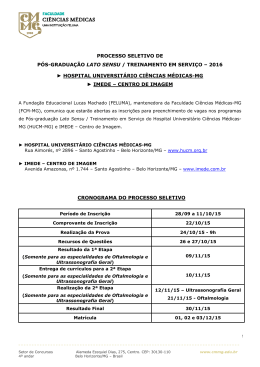 hospital universit&aacute;rio ci&ecirc;ncias m&eacute;dicas