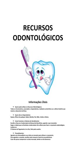 RECURSOS ODONTOL&Oacute;GICOS