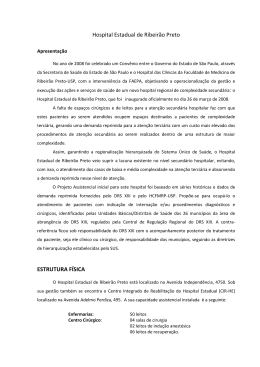 Hospital Estadual de Ribeir&atilde;o Preto