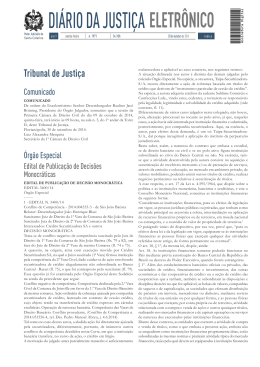DIÁRIO DA JUSTIÇA - Tribunal de Justiça de Santa Catarina