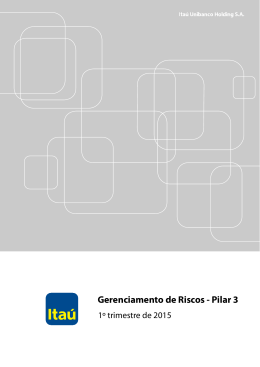 Gerenciamento de Riscos - Pilar 3