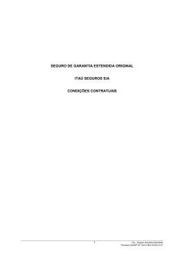 seguro de garantia estendida eletros &ndash; vers&atilde;o 1