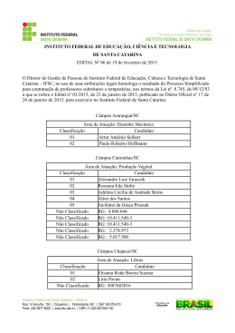 20.02.15 Edital 06/2015 que Homologa o Edital 03/2015