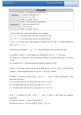 Teorema de Bolzano 1