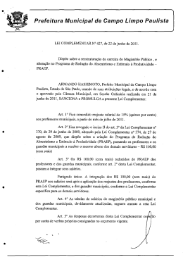 Prefeitura Municipal de Campo Limpo Paulista