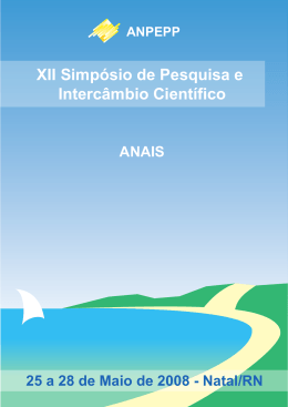 Anais - BVS Psicologia Brasil
