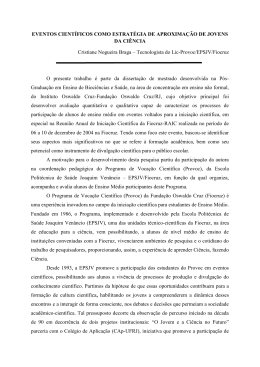 EVENTOS CIENT&Iacute;FICOS COMO ESTRAT&Eacute;GIA DE