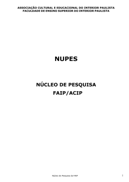 Projeto NUPES