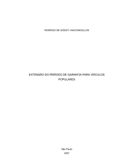 extens&atilde;o do per&iacute;odo de garantia para ve&iacute;culos populares