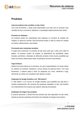 Produtos - Dotstore