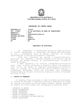presid&ecirc;ncia da rep&uacute;blica controladoria