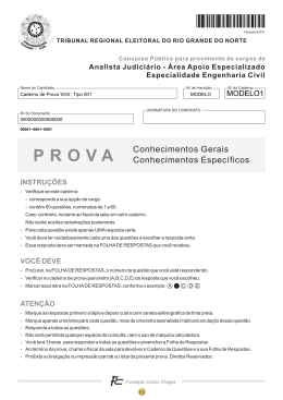 Engenharia Civil-TRE-Rio Grande do Norte