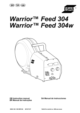 Manual Warrior Feed 304