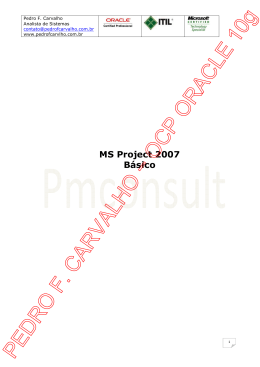 Apostila MS-Project