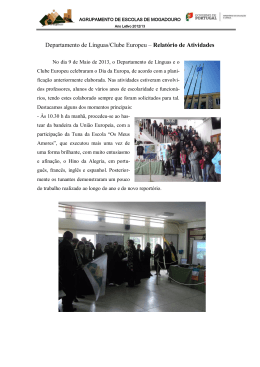 Convocatória nº 165/2007 - Agrupamento de Escolas de Mogadouro