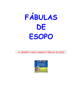 fábulas de esopo