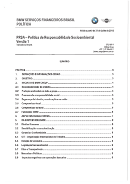 Responsabilidade Socioambiental