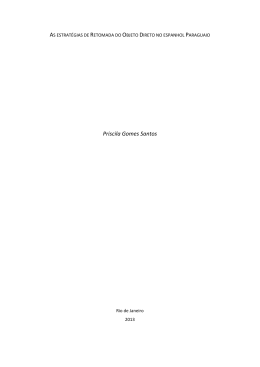 Priscila Gomes Santos - Faculdade de Letras