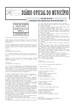 Edi&ccedil;&atilde;o 3154 - Portal da Prefeitura de Uberl&acirc;ndia