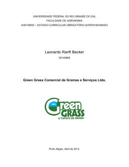 Green Grass Comercial de Gramas e Serviços Ltda.