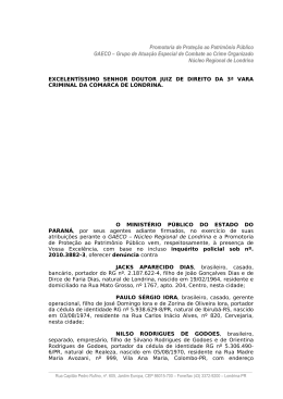 Promotoria de Prote&ccedil;&atilde;o ao Patrim&ocirc;nio P&uacute;blico GAECO &ndash; Grupo de