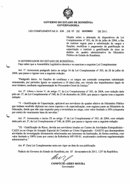 Lei Complementar n. 639