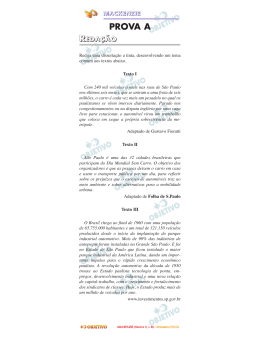 PROVA A - Curso Objetivo