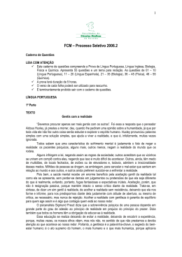 Prova 2006.2 - Língua: Espanhol