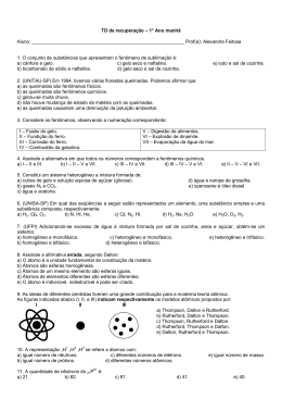 1º ano - manhã