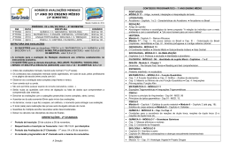 1&ordm; e 2&ordm; ano EM