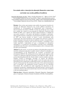 Um estudo sobre a inser&ccedil;&atilde;o da educa&ccedil;&atilde;o financeira como tema