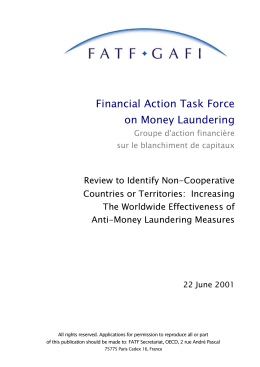Second NCCTs review (06/2001) - Financial Action Task Force on