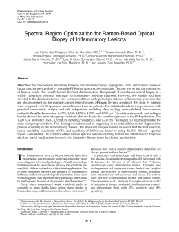 Spectral Region Optimization for Raman-Based Optical