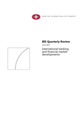 BIS Quarterly Review June 2013 - Bank for International Settlements