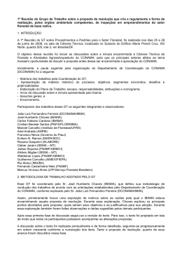 - Minist&eacute;rio do Meio Ambiente