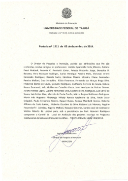 UNIVERSIDADE FEDERAL DE ITAJUBÁ