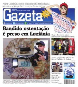 edição 2467 - Jornal Gazeta do Estado