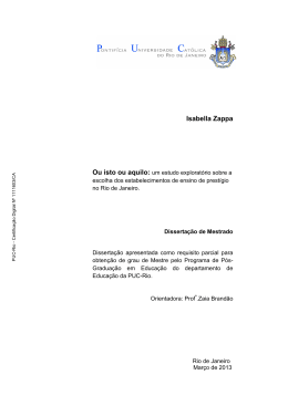 Isabella Zappa - Divis&atilde;o de Bibliotecas e Documenta&ccedil;&atilde;o PUC-Rio