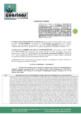 1 GUARINOS-GO E A EMPRESA GABRIEL DA SILVA