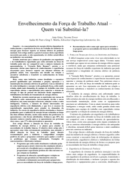Envelhecimento da For&ccedil;a de Trabalho Atual &ndash; Quem