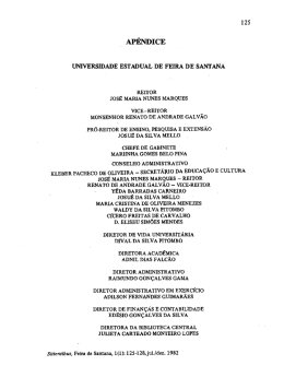 AP&Ecirc;NDICE, p. 125 - Universidade Estadual de Feira de Santana