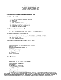 TERMO DE ADES&Atilde;O AO SiSU