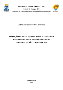 Gabriel Barros Gon&ccedil;alves de Souza AVALIA&Ccedil;&Atilde;O DE