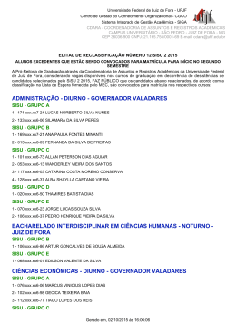 Edital de Reclassifica&ccedil;&atilde;o