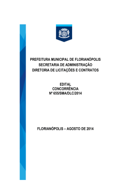 PREFEITURA MUNICIPAL DE FLORIAN&Oacute;POLIS